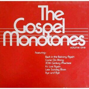 1983 The Gospel Monotones Theater Music Binder 6 Cassettes And Script WHBS